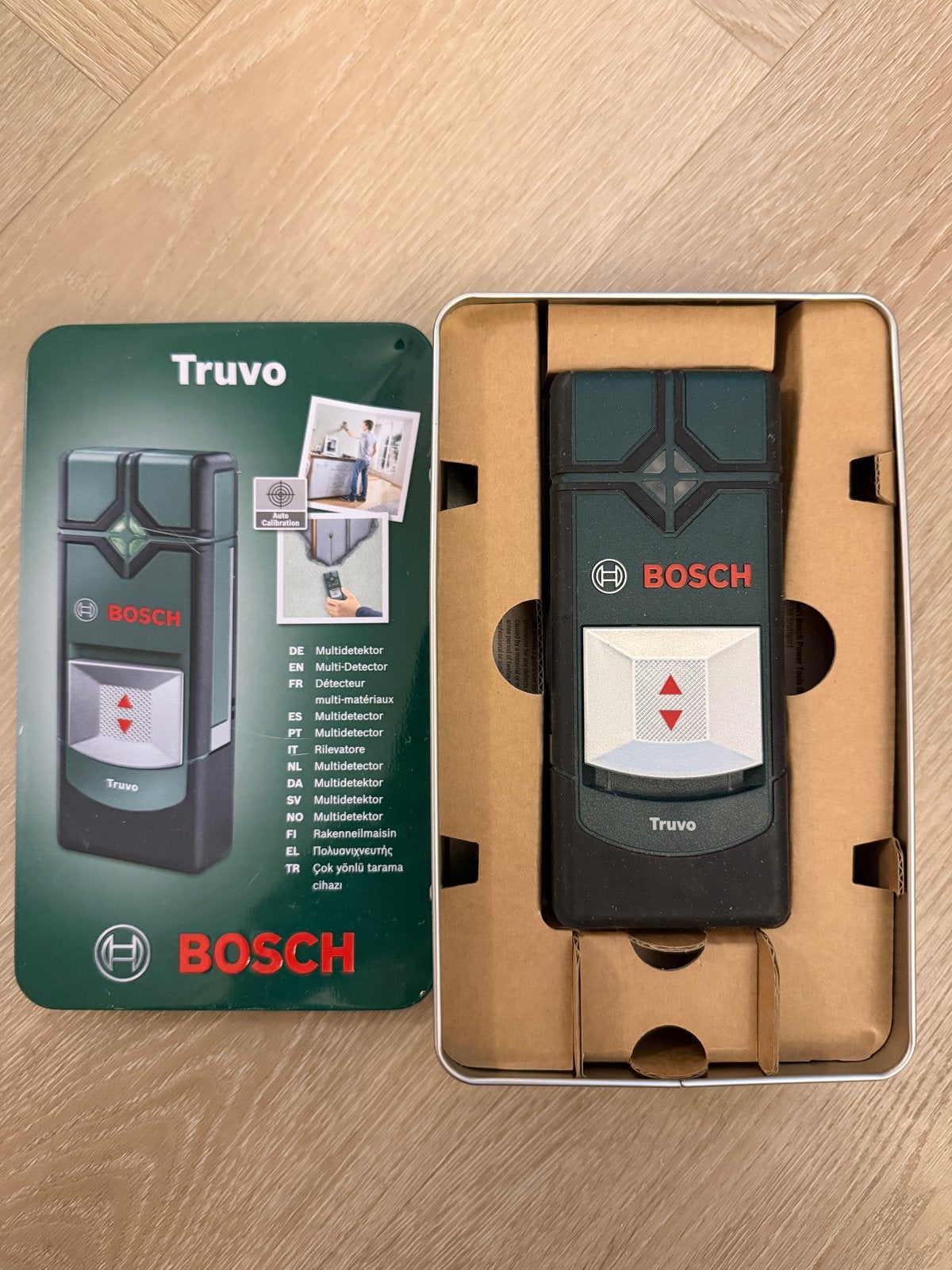 Bosch Truvo Leidingzoeker / Multidetector - Z.g.a.n., Doe-het-zelf en Verbouw, Ophalen of Verzenden, Zo goed als nieuw, Elektriciteit