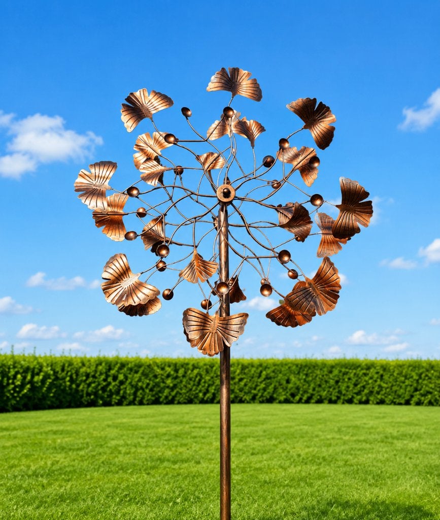 WINDMOLEN / GINKO / windspinner, Nieuw, Info@huisentuindecoratiemarie.nl, Huis en tuin decoratie marie, Peize
