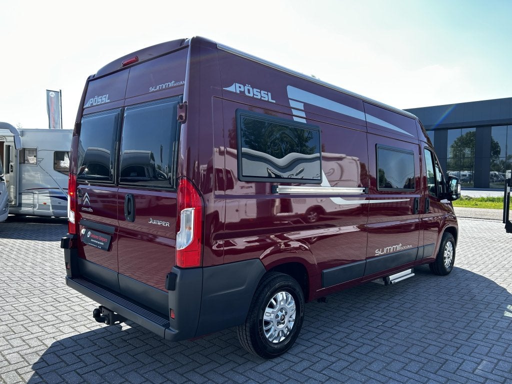 Pössl Summit Plus 600 Dwarsbed/2018/Euro-6/165pk/19, Buscamper of Camperbus, Pössl, Bedrijf, Tot en met 3