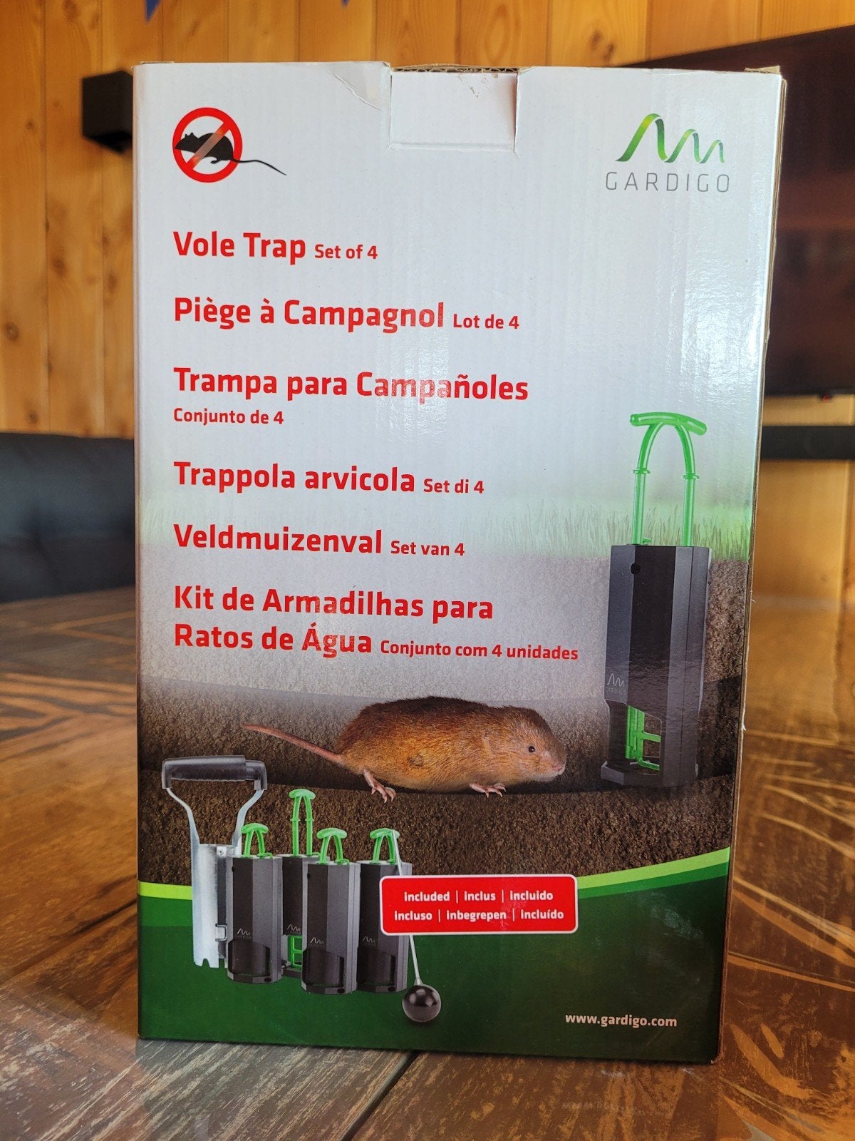 GARDIGO Veldmuizen/mollen val Set van 4, Ophalen of Verzenden