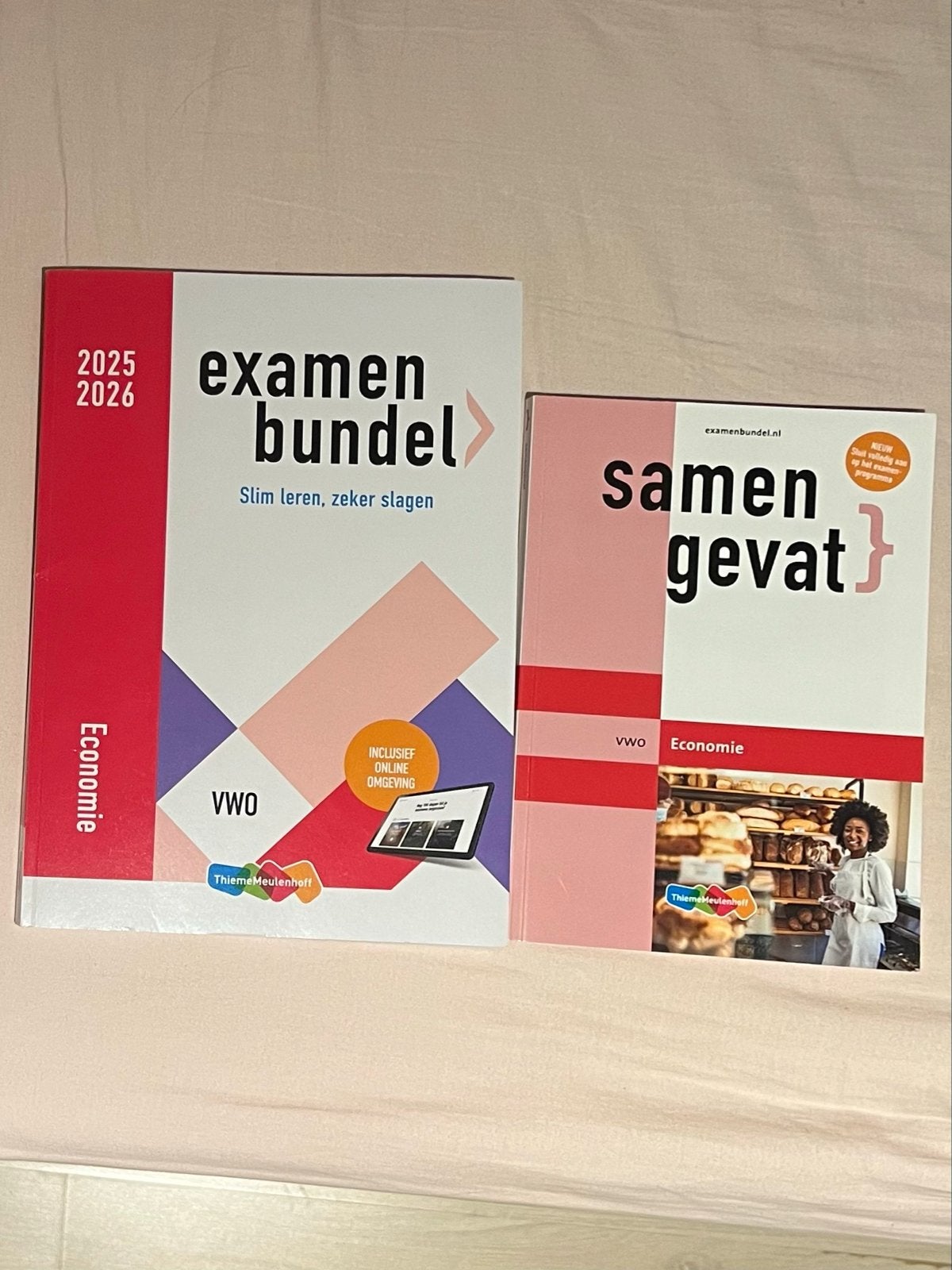 Set: Examenbundel & Samengevat VWO Economie 2025/2026 NIEUW!, Ophalen of Verzenden, Gamma, Nieuw, Overige niveaus