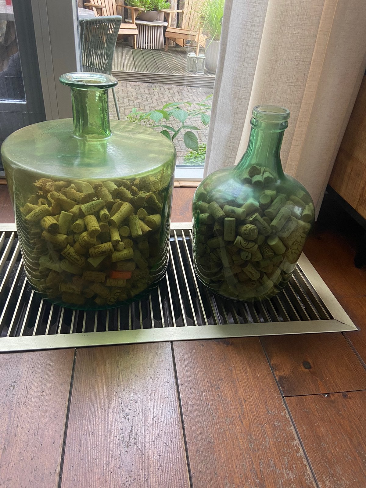Flessen, Ophalen, Inclusief decoratie, 40 cm, Groen