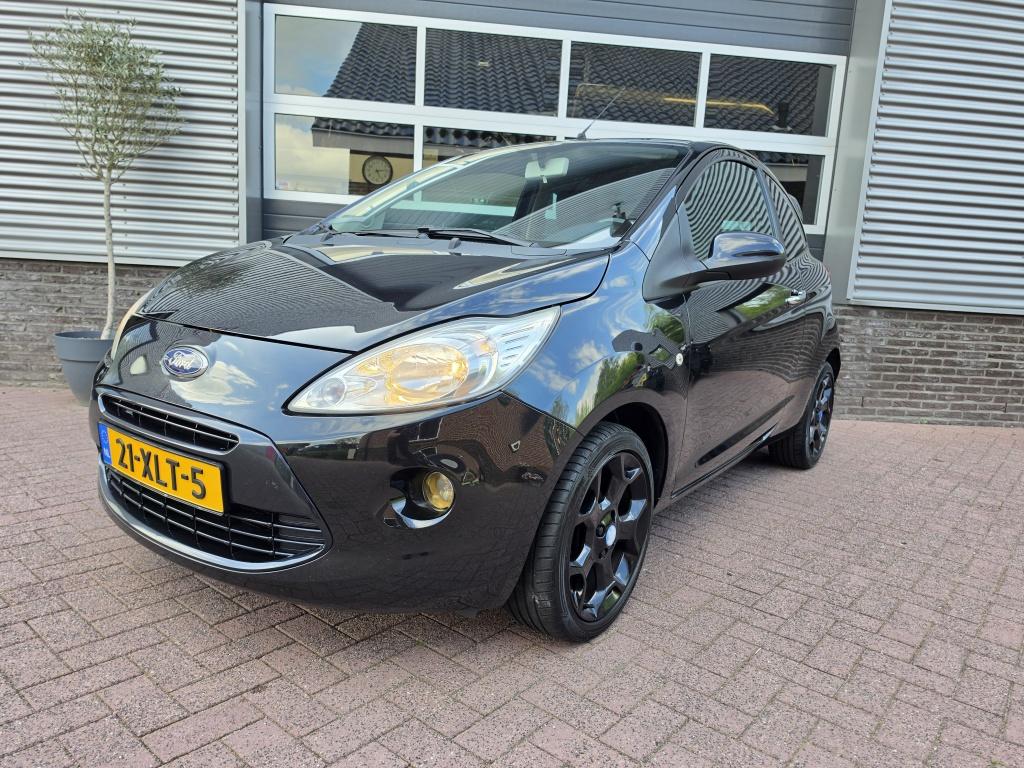 Ford Ka | NL Auto | Airco | 1.2 Metal s/s (bj 2012), Auto's, Euro 5, Stof, Gebruikt, 1242 cc