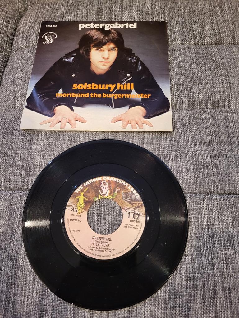 Peter gabriel solsbury hill, Ophalen of Verzenden, Zo goed als nieuw, Pop