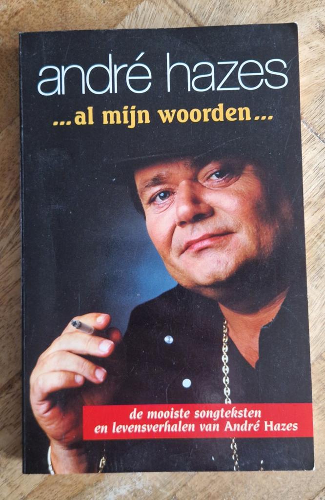 André Hazes: ...al mijn woorden.., Boeken, Ophalen of Verzenden, Artiest