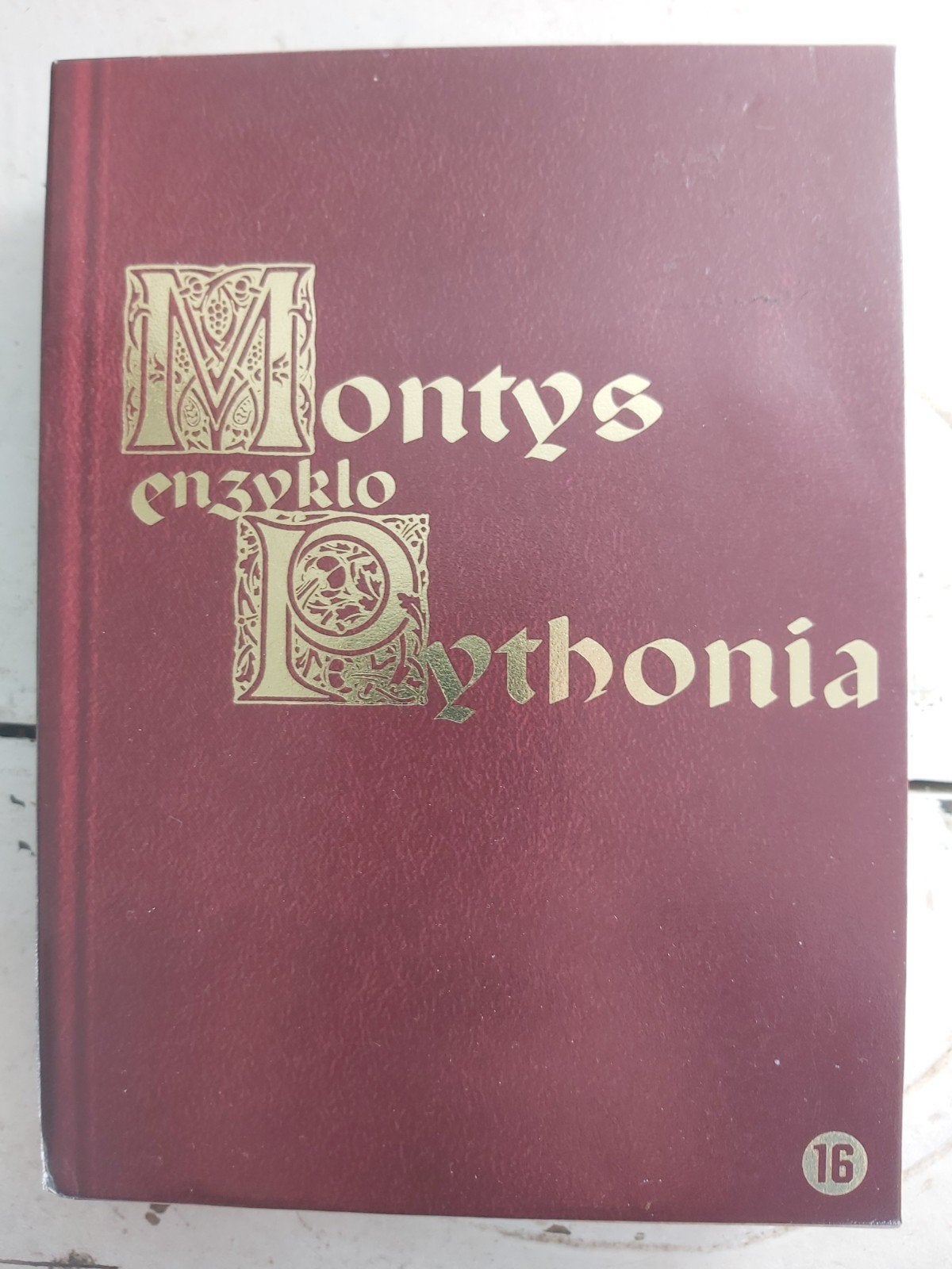 Monty's Enzyklo Pythonia dvd box collectors item, Ophalen, Engels, Britse komedie, Italiaans