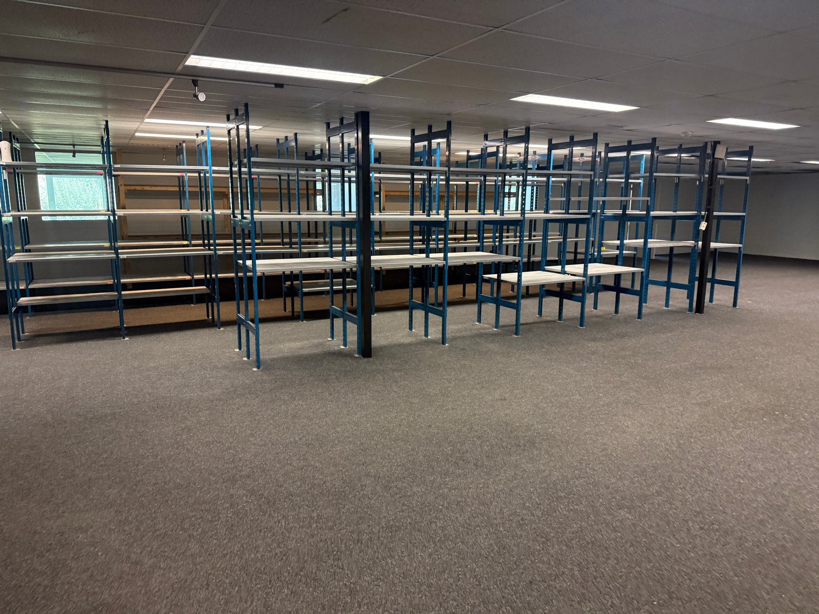 44 Meter Magazijnstellingen – Helmond, Zakelijke goederen, Kantoor en Winkelinrichting | Magazijn, Stelling en Opslag, Ophalen