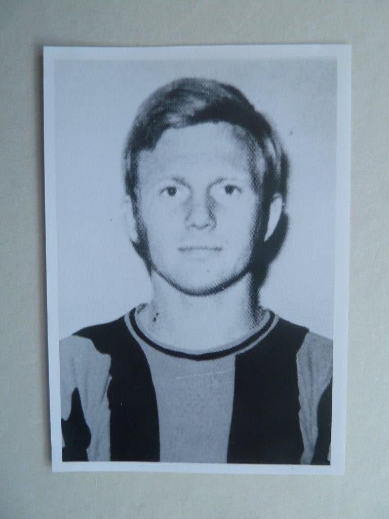 Foto.  Jan.Coenen  Excelsior     8,5 x 12,5 cm, Ophalen of Verzenden, Zo goed als nieuw, Overige binnenlandse clubs, Overige typen
