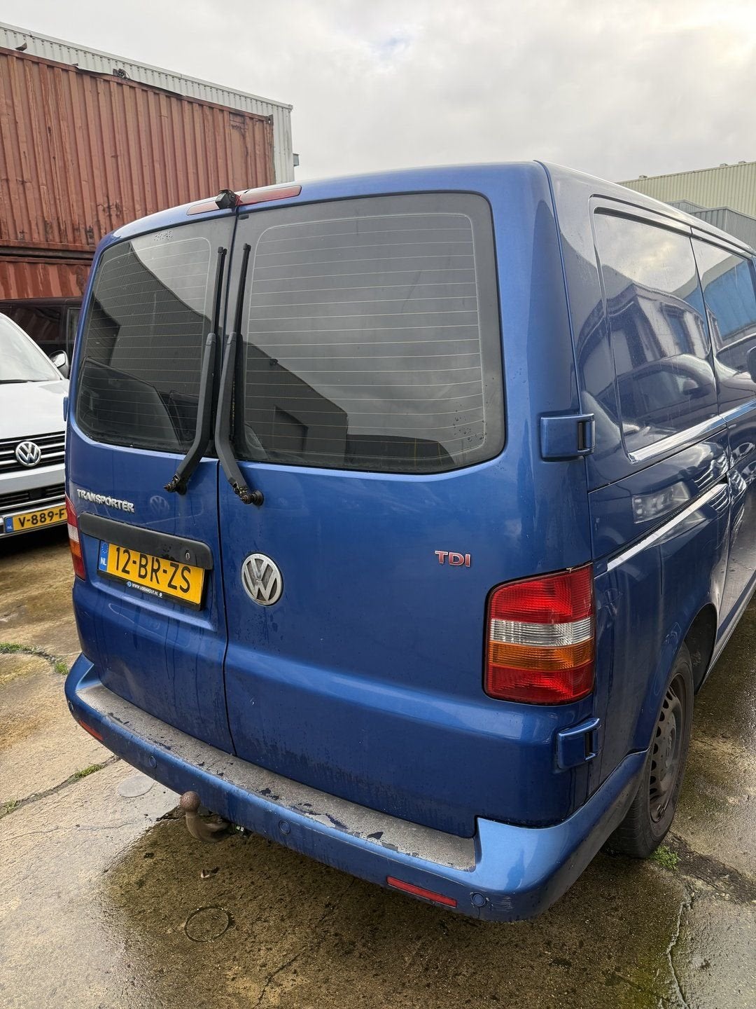 Volkswagen T5 achterdeuren LA5W, Ophalen, Gebruikt, Volkswagen, -