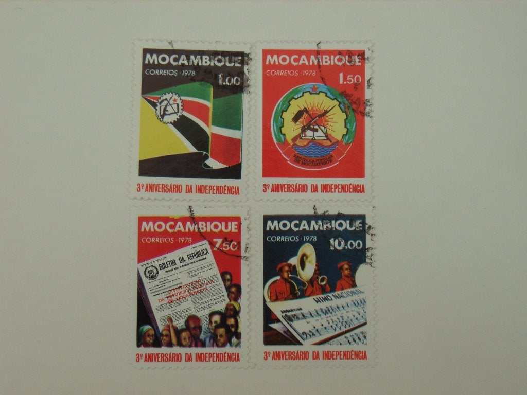 BK   Mozambique 662-665, Ophalen of Verzenden, Overige landen, Gestempeld