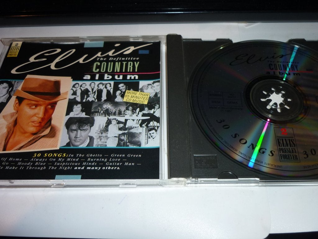 Elvis Presley de cd the definitive country album, Verzenden, Zo goed als nieuw