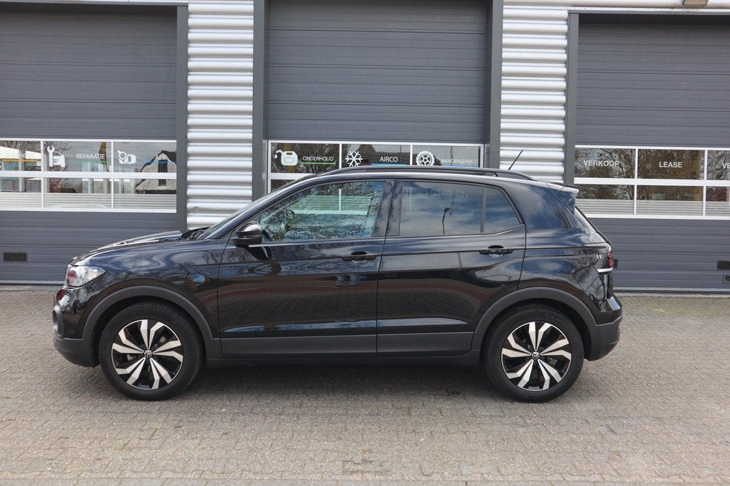 Volkswagen T-Cross 1.0 TSI Life, Auto's, Volkswagen, T-Cross, Gebruikt, Euro 6, Zwart