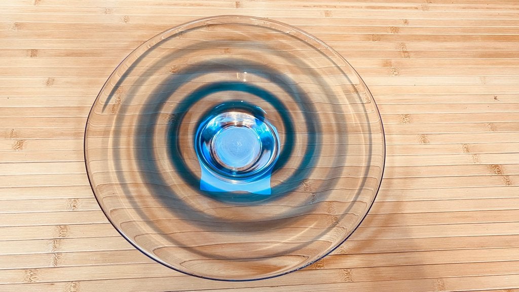 Handgemaakte schaal van Kristal-Glas, Schaal, Rond, Nieuw, Ophalen of Verzenden
