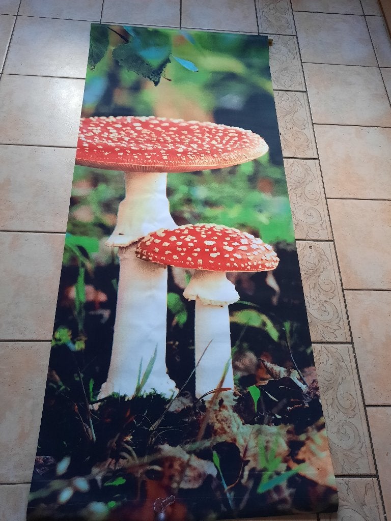 Tweezijdig paneelgordijn wanddecoratie 75 x 177 cm, 75 cm, Zo goed als nieuw, Polyester, 177 cm