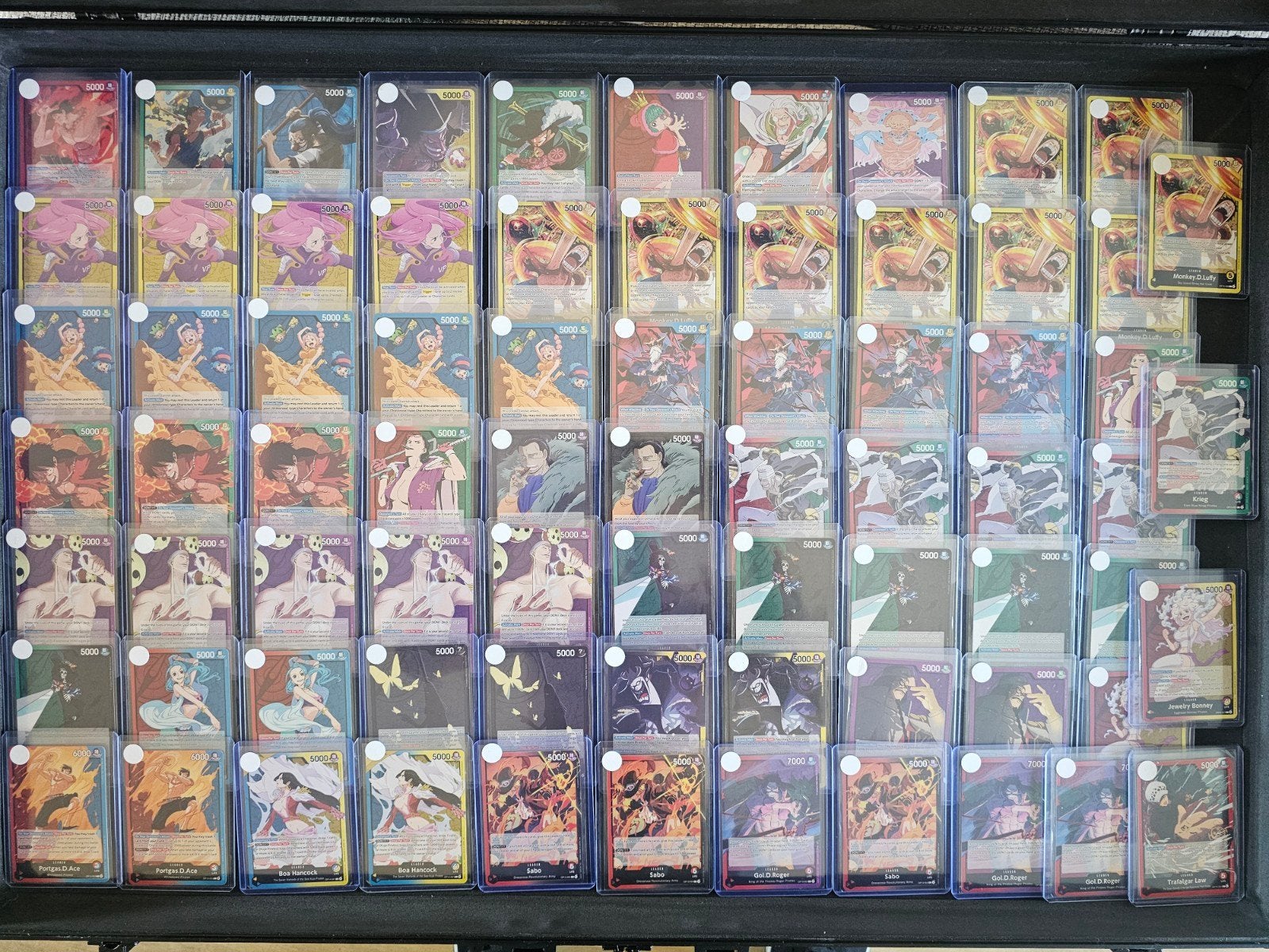 Diverse one piece leaders 74 cards, Hobby en Vrije tijd, Verzamelkaartspellen | Overige, Ophalen of Verzenden, Nieuw, Meerdere kaarten