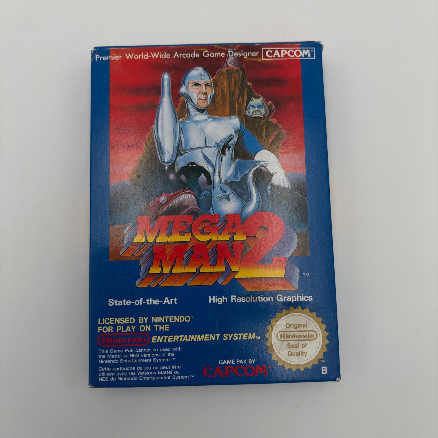 Mega Man 2 Nintendo Nes (Fra), Spelcomputers en Games, Games | Nintendo NES, Gebruikt, ., 1 speler, Eén computer