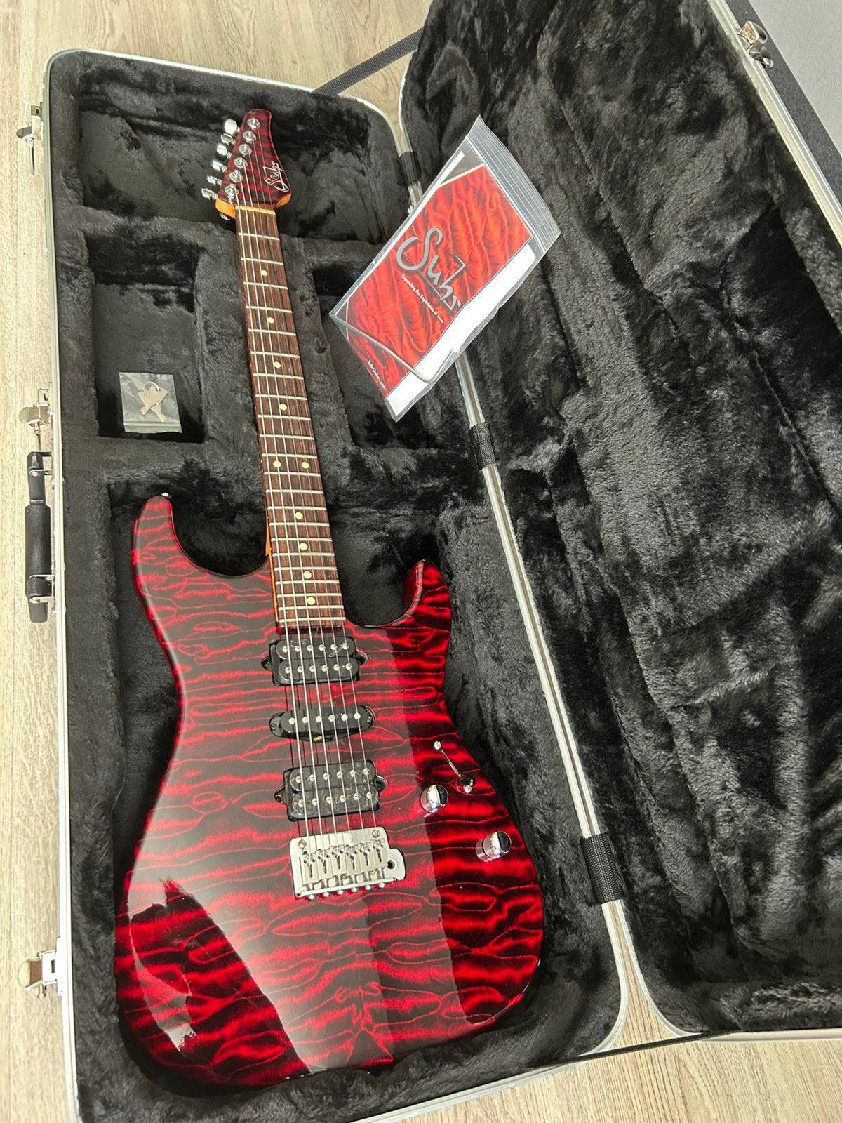 Suhr custom build order 2004, Muziek en Instrumenten, Ophalen, Zo goed als nieuw, Solid body, Overige merken