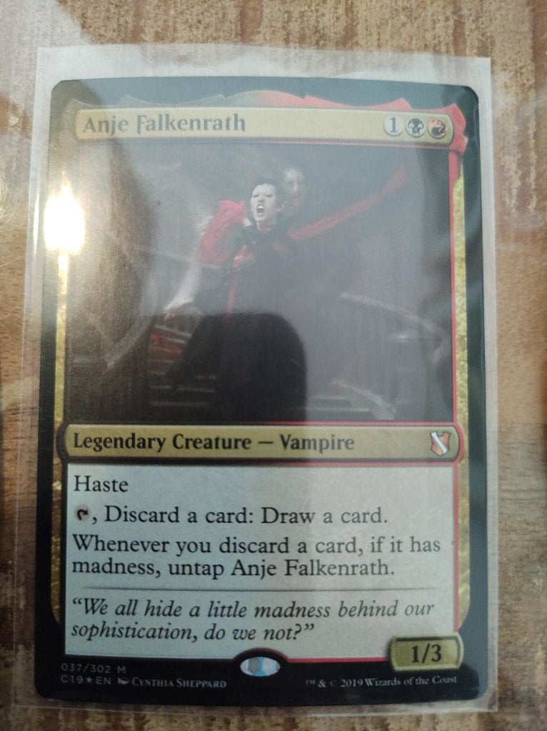 Anje Falkenrath commander deck, Ophalen of Verzenden, Zo goed als nieuw, Speeldeck