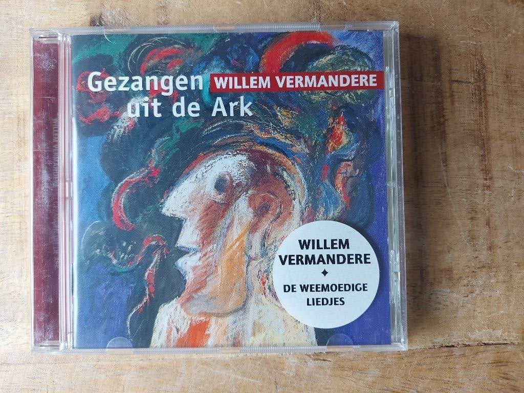 CD Willem Vermandere – Gezangen Uit De Ark, Cd's en Dvd's, Cd's | Nederlandstalig, Ophalen of Verzenden, Zo goed als nieuw, Folk