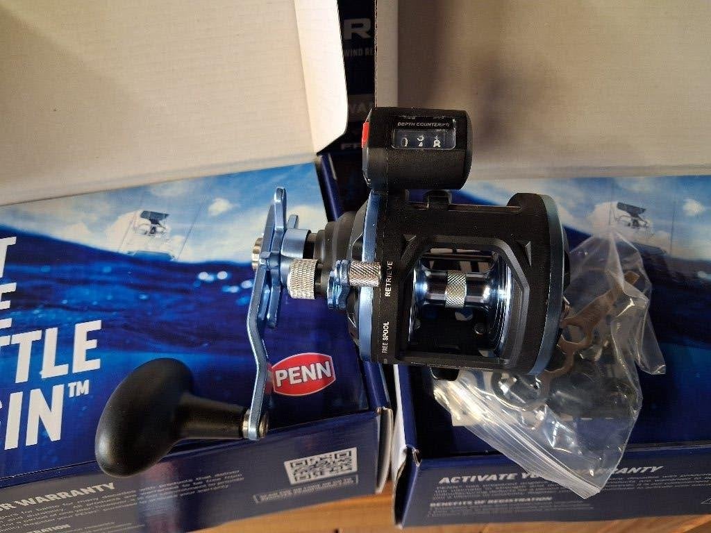 Penn Warfare II Reels (WARII15LWLCLH) Linkshandig, Watersport en Boten, Tinstraat, Molen, Nieuw, Ophalen of Verzenden