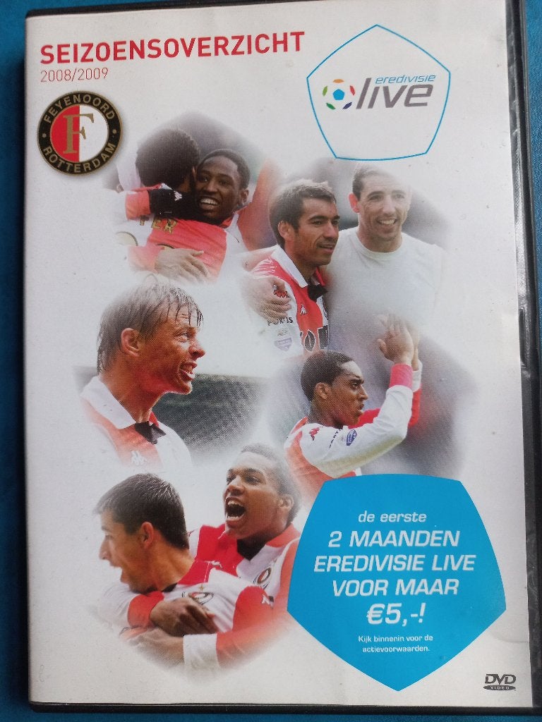 Seizoensoverzicht 2008/2009 Feyenoord, Voetbal, Zo goed als nieuw, Alle leeftijden, Compilatie