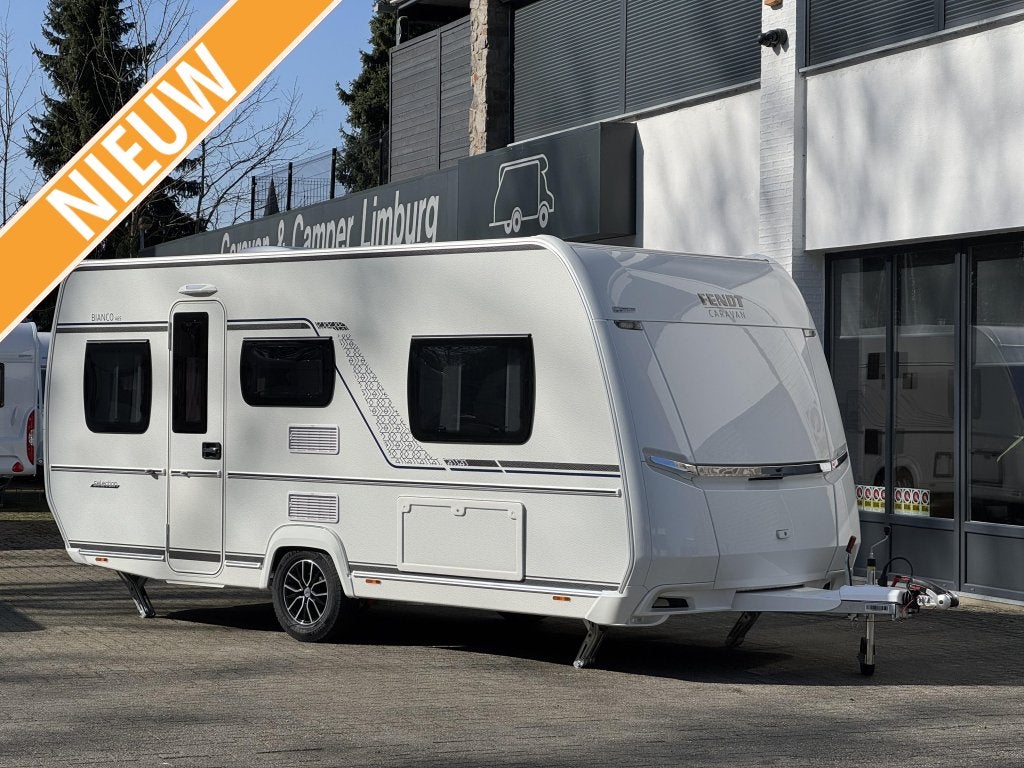 Fendt Bianco Selection 465 TG , nu gratis volauto mover, Caravans en Kamperen, Caravans, Standaardzit, Particulier, Fendt, Schokbreker