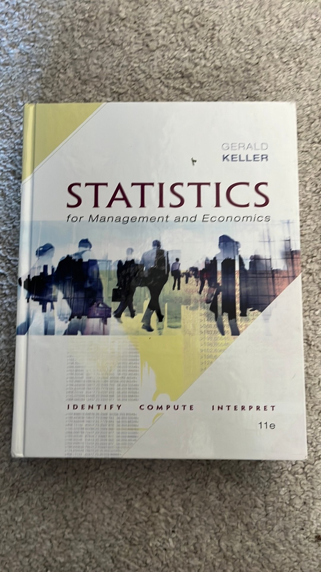Statistics for Management and Economics - Gerald Keller, Boeken, Studieboeken en Cursussen, Ophalen, Gamma, Gelezen, HBO