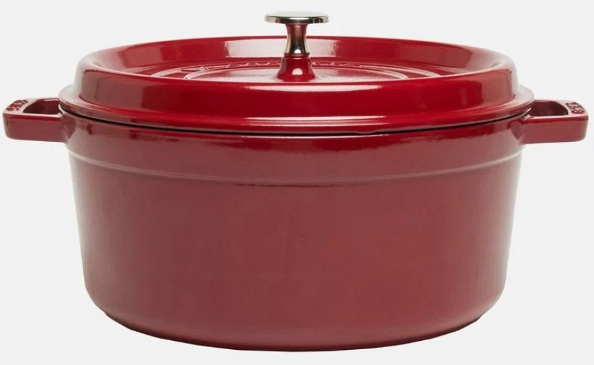 Staub Braadpan La Cocotte Gietijzer 5.2L, Huis en Inrichting, Keuken | Potten en Pannen, Nieuw, Ophalen of Verzenden, Vaatwasserbestendig