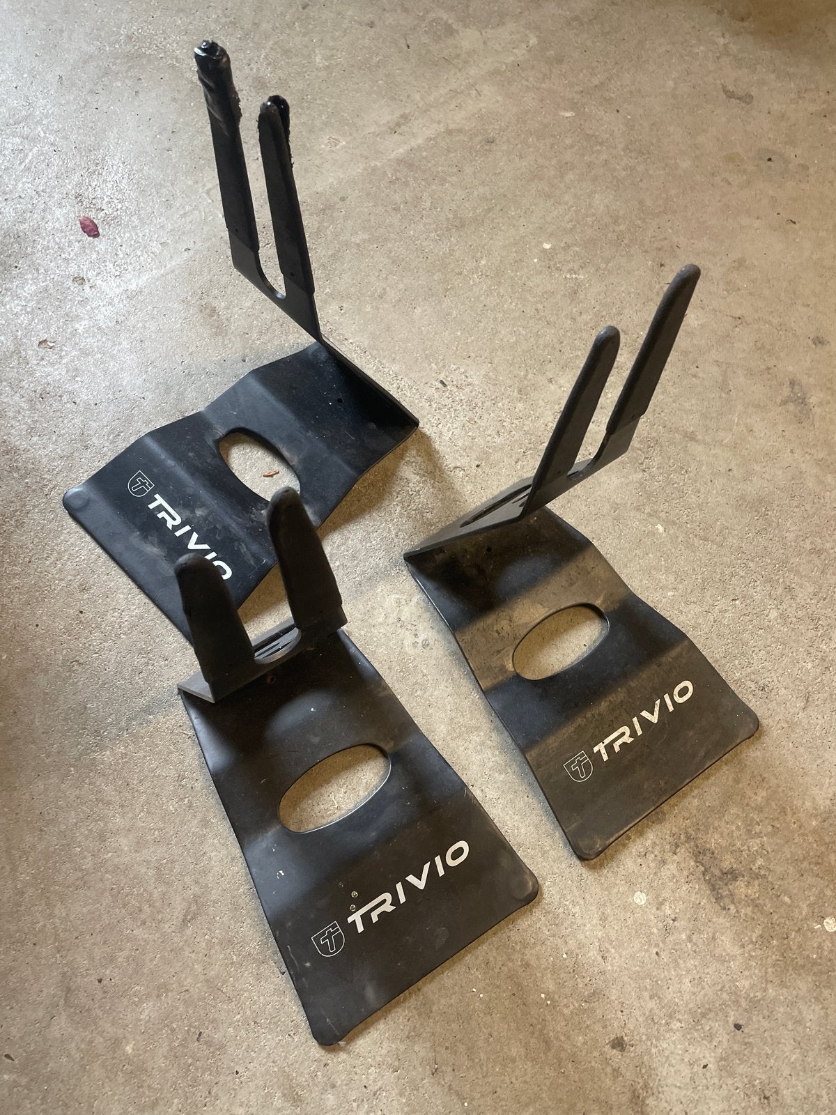 Trivio fietsstandaards (set van 3), Ophalen, Gebruikt