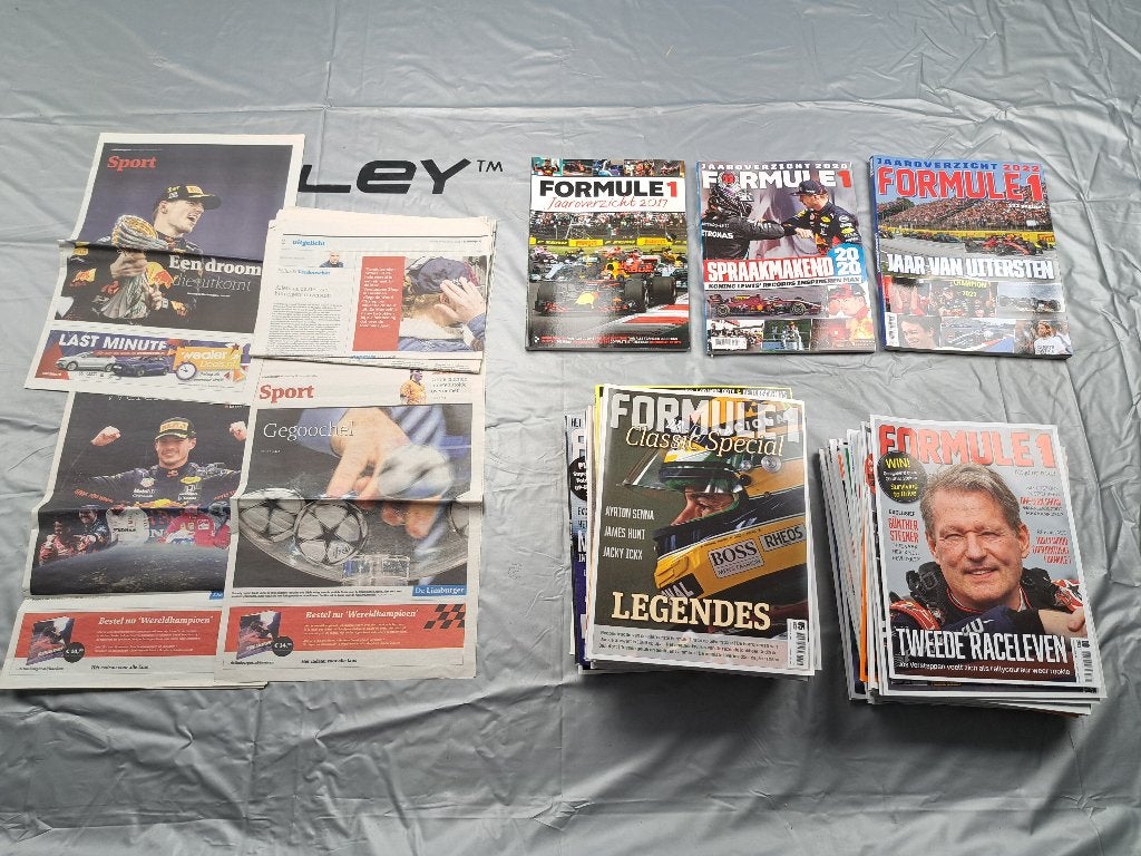F1 Formule 1 magazines en jaaroverzichten 2017 2020 2022, Ophalen of Verzenden, Gebruikt, Formule 1