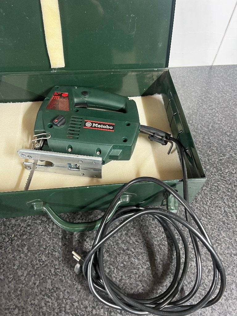 Metabo decoupeermachine , zaagmachine pendelzaag St EP 455, Gebruikt, Decoupeerzaag, Ophalen of Verzenden, 30 tot 70 mm
