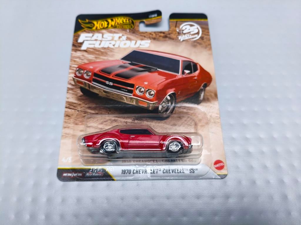 Hot Wheels '70 Chevrolet Chevelle SS Fast & Furious, Hobby en Vrije tijd, Modelauto's | Overige schalen, Nieuw, Auto, Ophalen of Verzenden