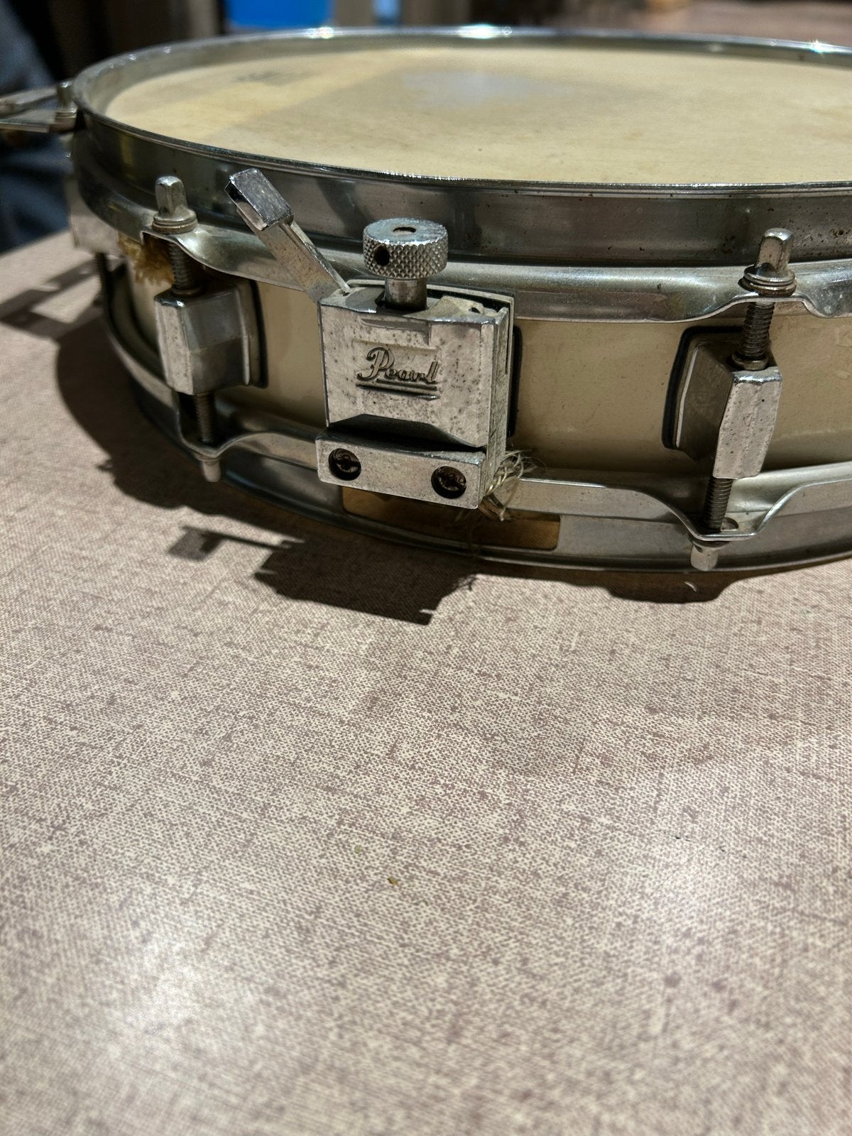 Pearl Maple Shell Snaredrum - Gebruikt, Ophalen, Gebruikt, Pearl