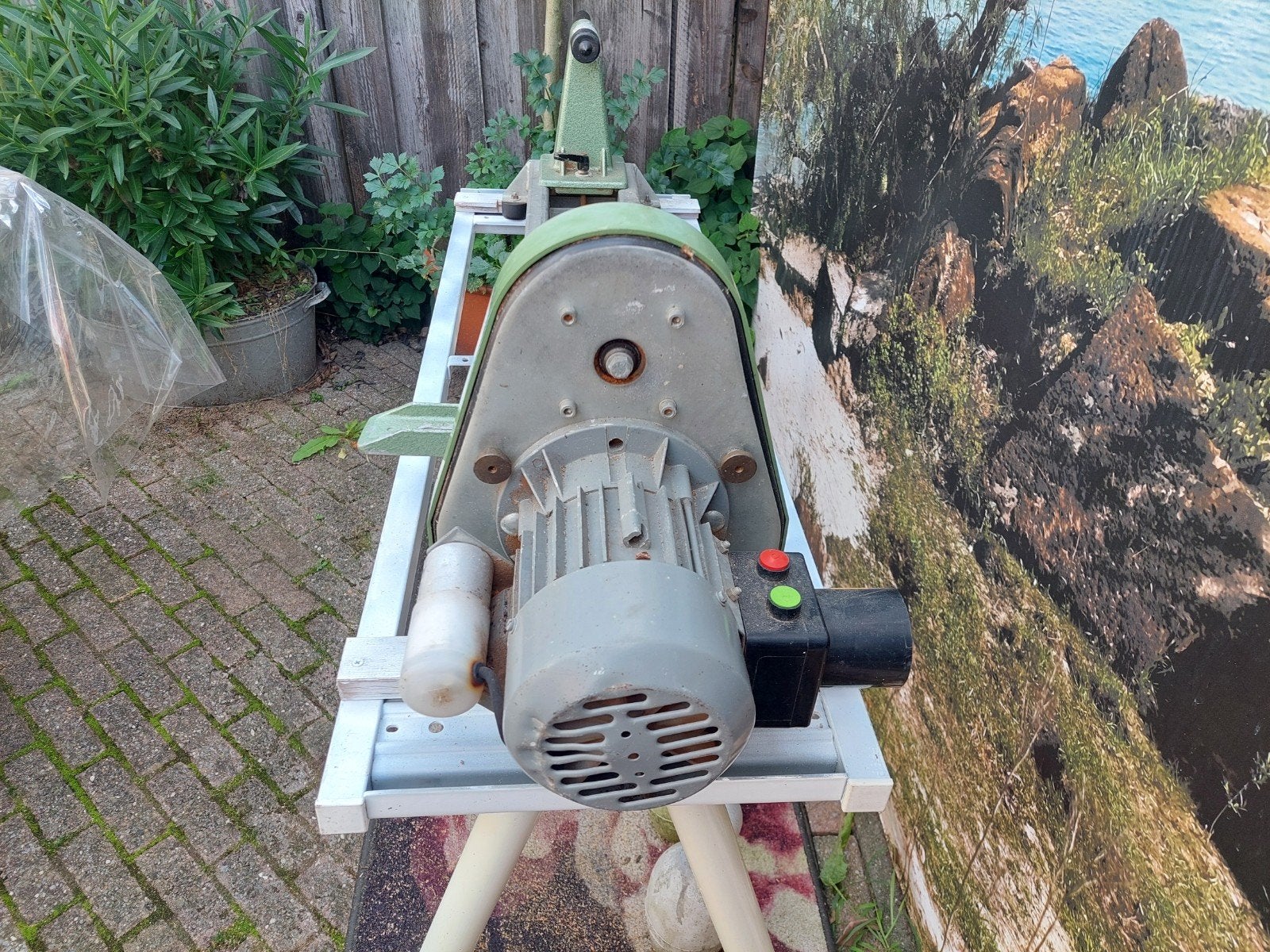 Houtdraaibank Elektra DB500 - 75cm TDC, Ophalen, Gebruikt, Houtdraaibank, 500 tot 1000 mm