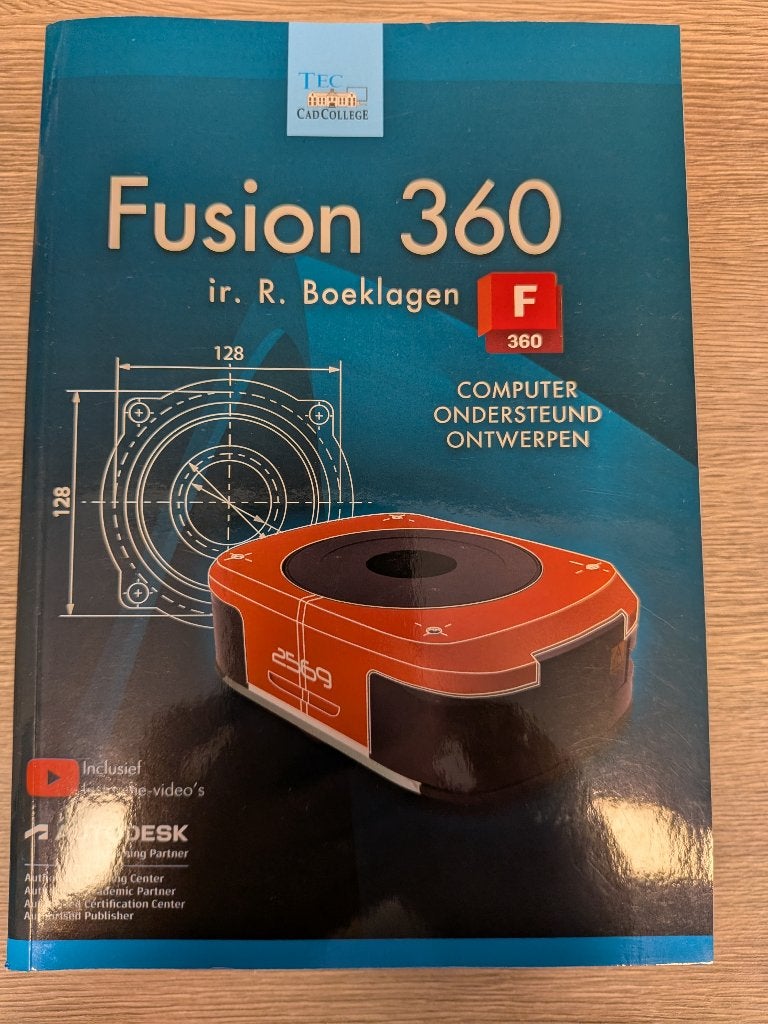 Fusion 360 Basisboek 2024, Zo goed als nieuw, Ir. R. Boeklagen, Beta, HBO
