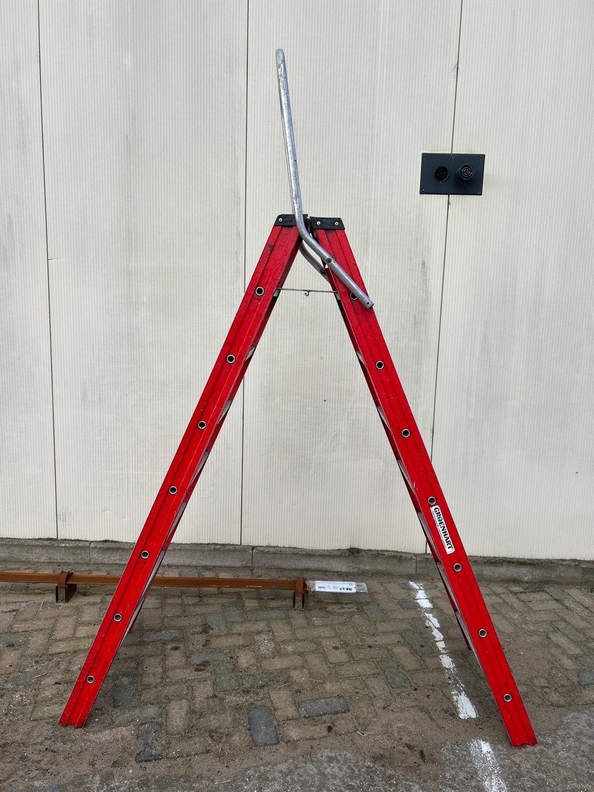 Kelfort trap 8 treden met losse beugel, Ophalen, Gebruikt, Trap