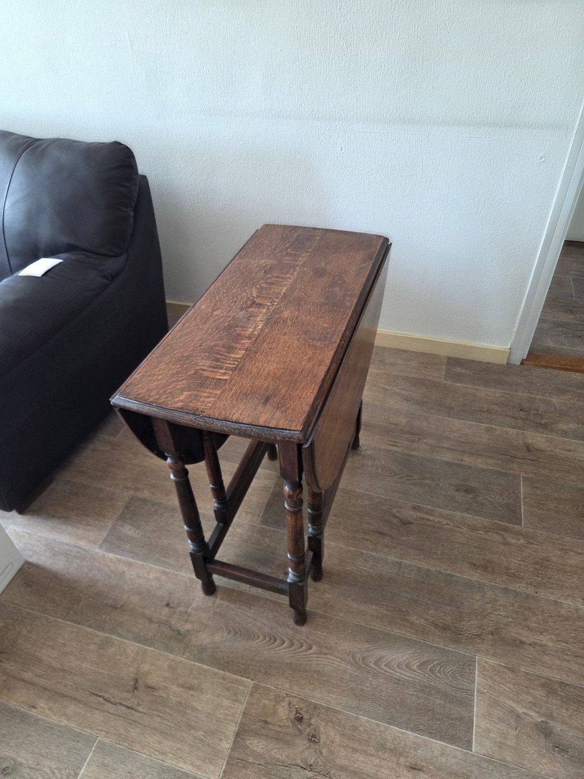 Antieke eikenhouten gateleg tafel, Antiek en Kunst, Antiek | Meubels | Tafels, Ophalen