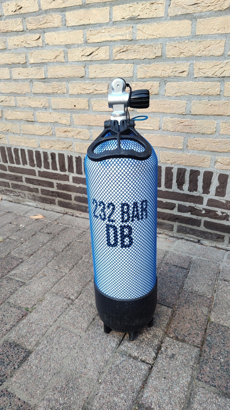 Duikfles 10 liter 232 bar met geldige keuring tot 2030, Ophalen of Verzenden, Gebruikt, Duikfles