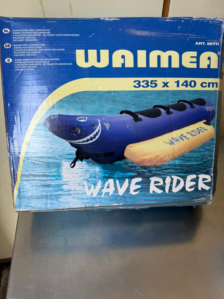 Wave rider banaan, Ophalen, Zo goed als nieuw