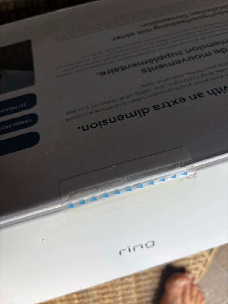 Ring Camera Pro - Beveiligingscamera met 3D Beweging, Ophalen of Verzenden, Zo goed als nieuw, Buitencamera