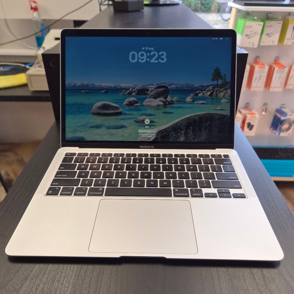 Mac Book Air 2020 M1 8Gb/256GB, 256 GB, 2 tot 3 Ghz, 8 GB, 13 inch