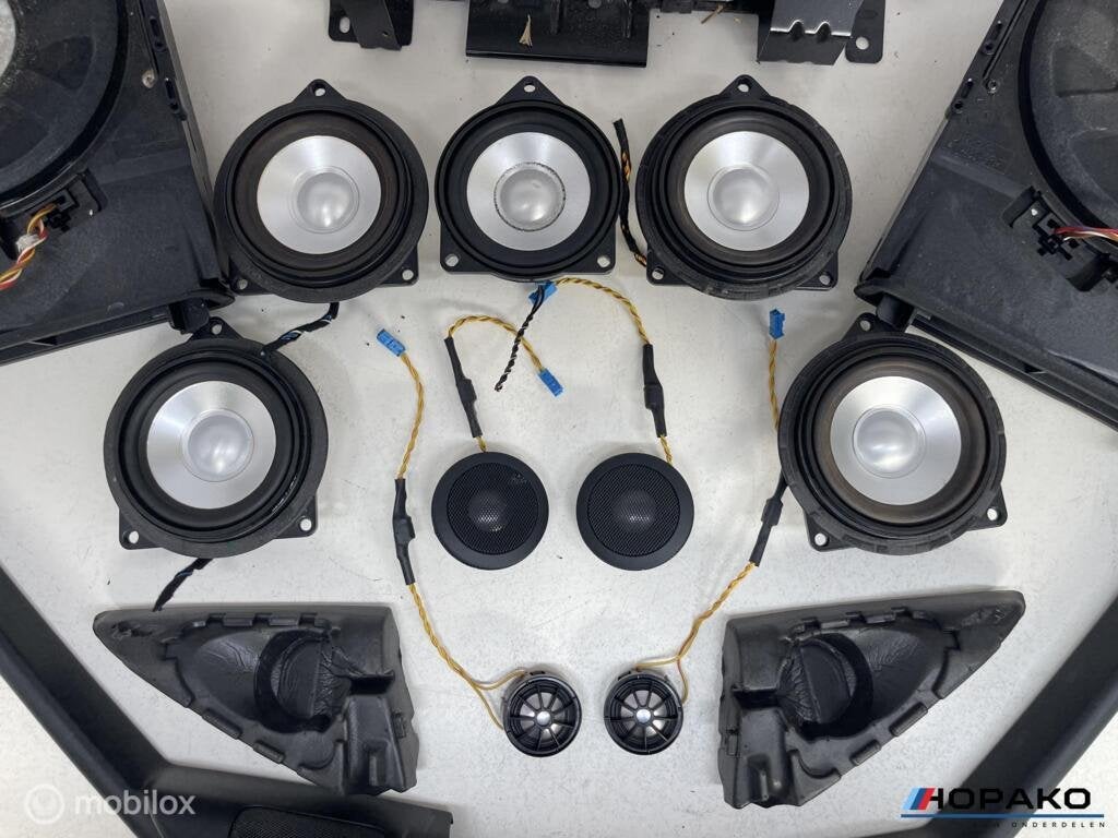 Speakerset BMW 3 serie E90 E91 E92 E93 Harman kardon logic7, Gebruikt, Einsteinlaan 5 rijswijk, Bmw, Ophalen of Verzenden