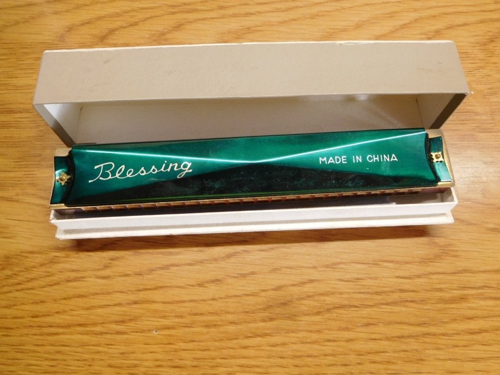 Blessing mondhamonica, Ophalen of Verzenden, Zo goed als nieuw, Overige typen, Met koffer of doosje