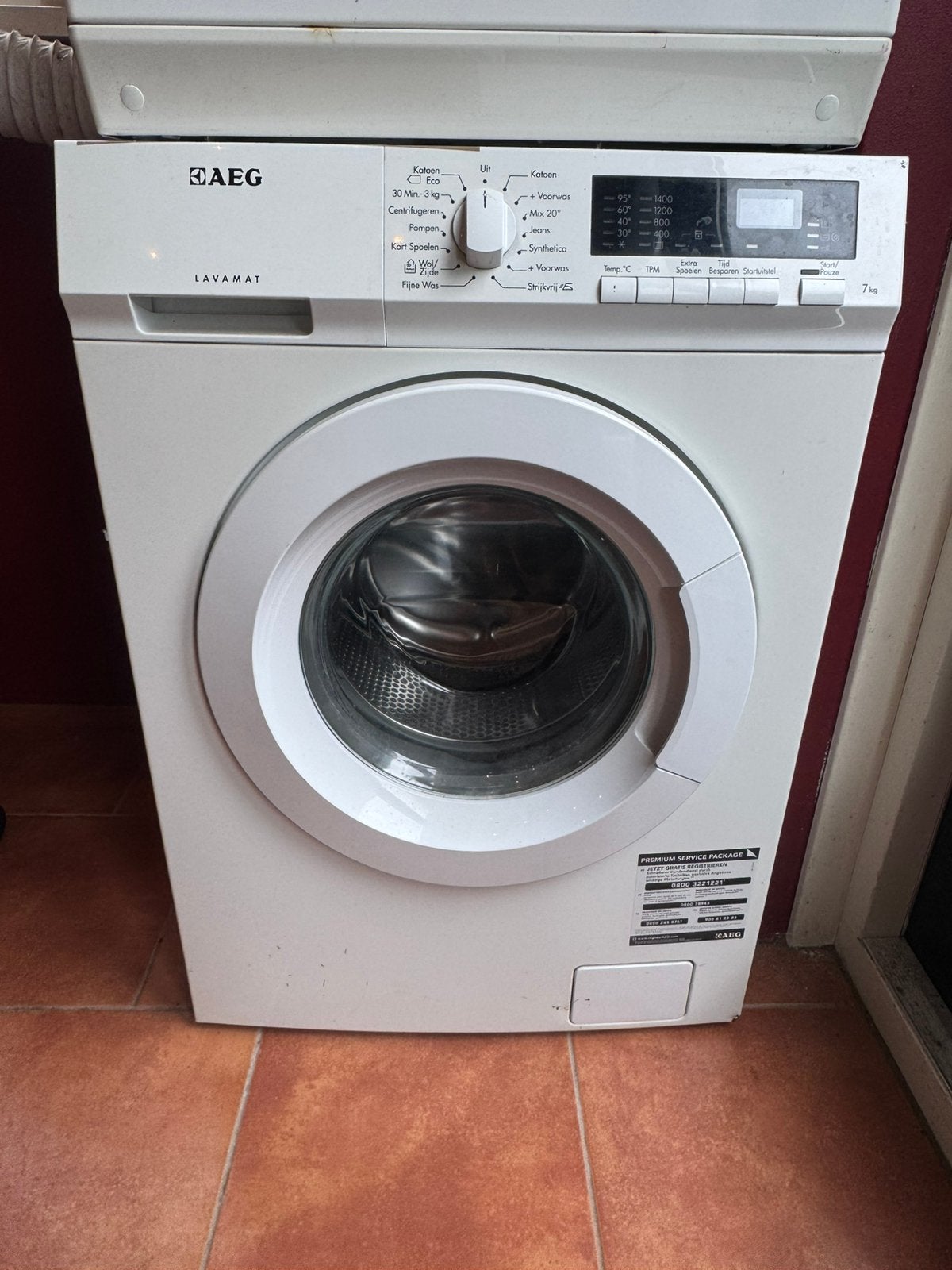 AEG Lavamat wasmachine, Witgoed en Apparatuur, Ophalen of Verzenden, Zo goed als nieuw, 1200 tot 1600 toeren, 85 tot 90 cm
