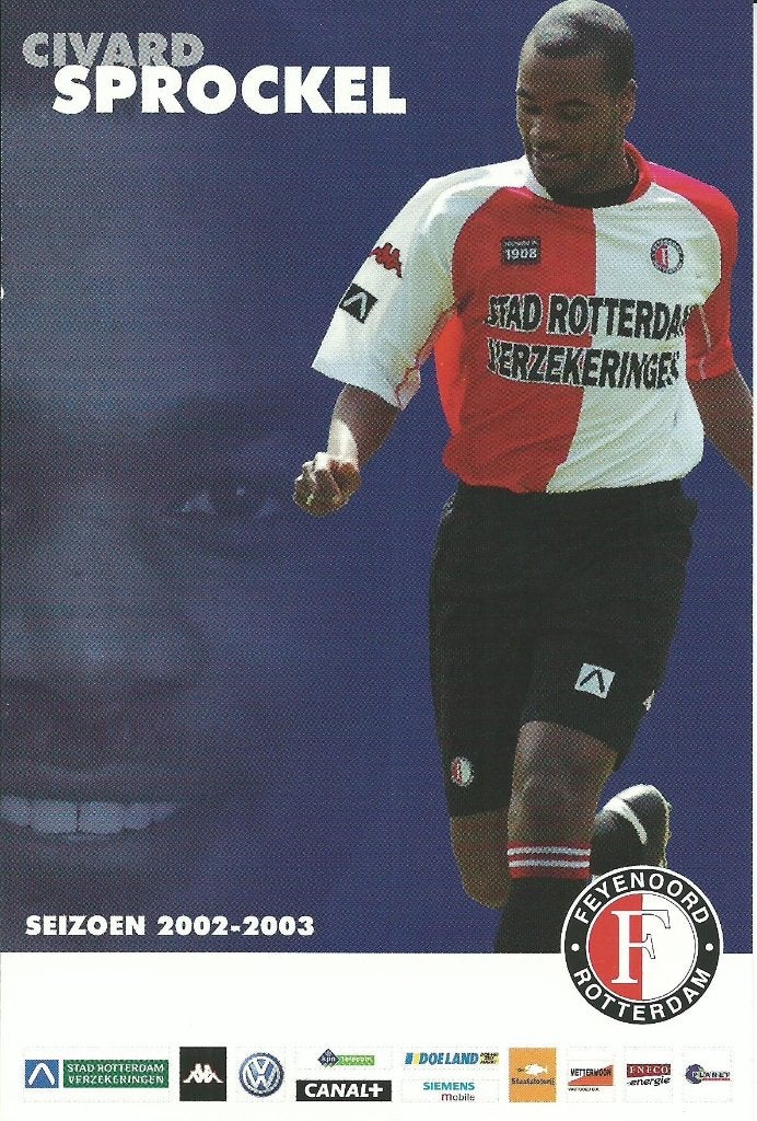 2002-2003 fotokaarten spelers Feyenoord 8x, Verzamelen, Ophalen of Verzenden, Zo goed als nieuw, Feyenoord, Spelerskaart