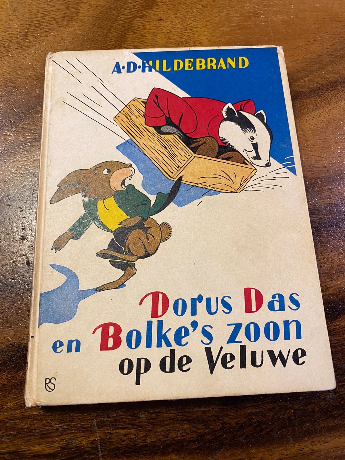Dorus Das en Bolke’s zoon op de Veluwe,vintage kinderboek, Ophalen of Verzenden