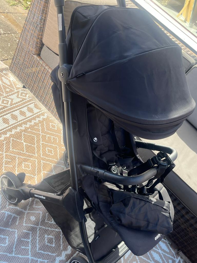 Easywalker buggy Jacky met regen & reishoes, Kinderen en Baby's, Buggy's, Ophalen, Zo goed als nieuw, Overige merken, Regenhoes