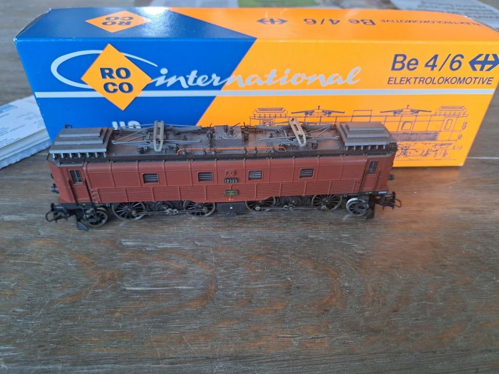 Roco Be 4/6 electrolocomotief van de SBB. Roco no 04191B, Hobby en Vrije tijd, Ophalen of Verzenden, Zo goed als nieuw, Roco, Analoog
