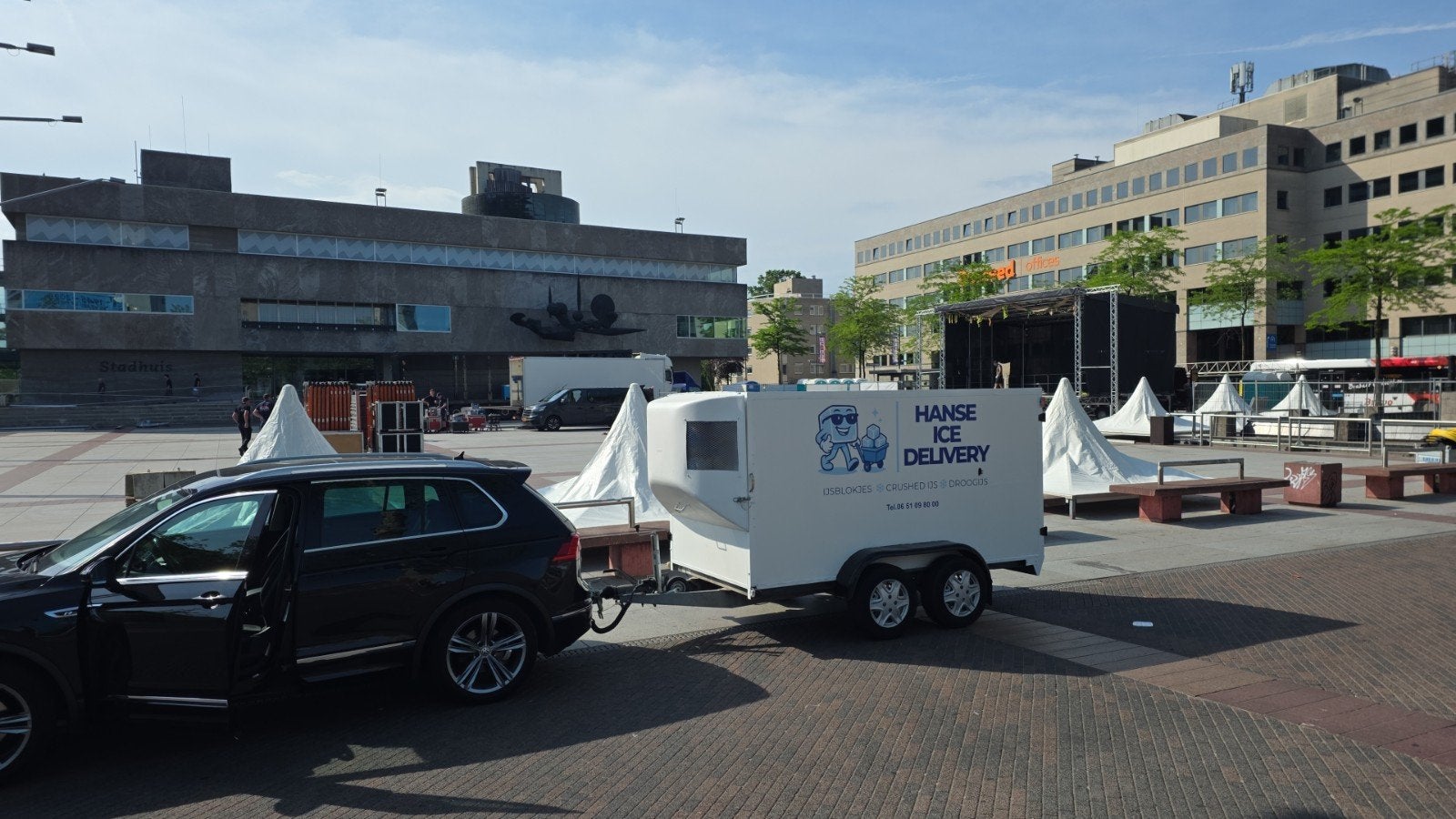 Koelwagen te huur - Ideaal voor evenementen en feesten, Verzenden, Gebruikt