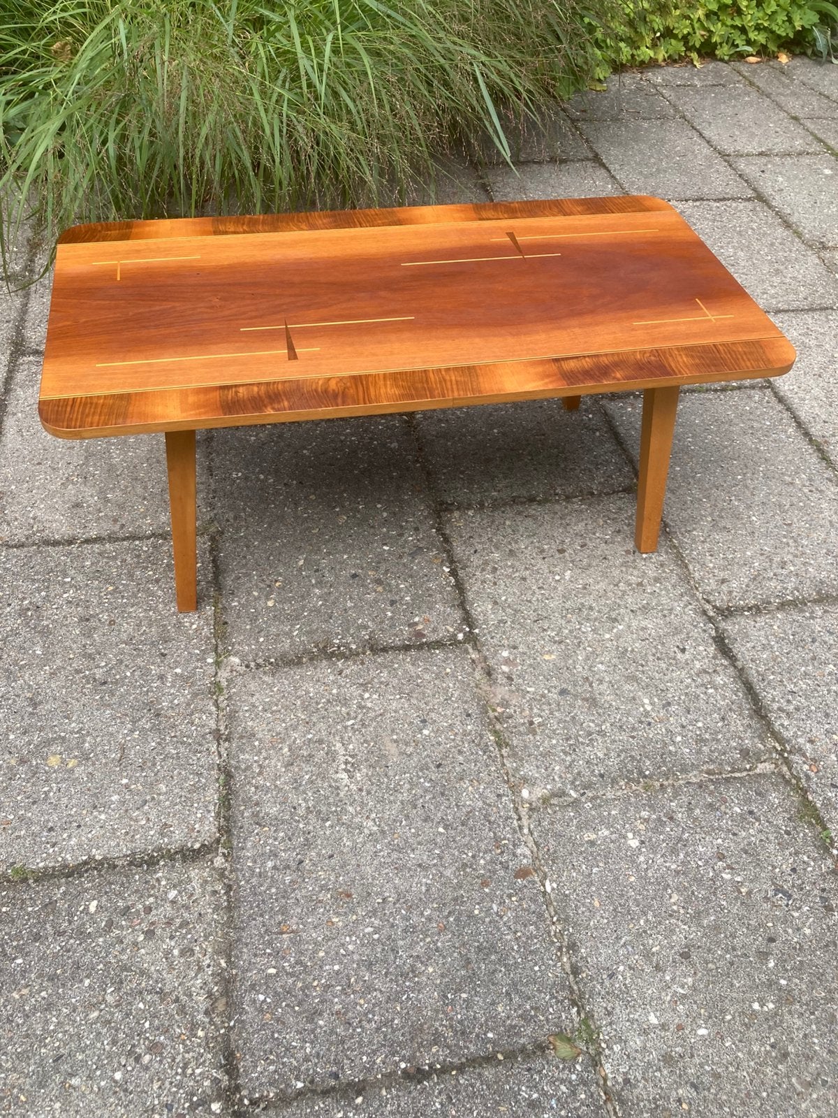 Bijzondere vintage salon tafel jaren 60-70, Antiek en Kunst, Ophalen